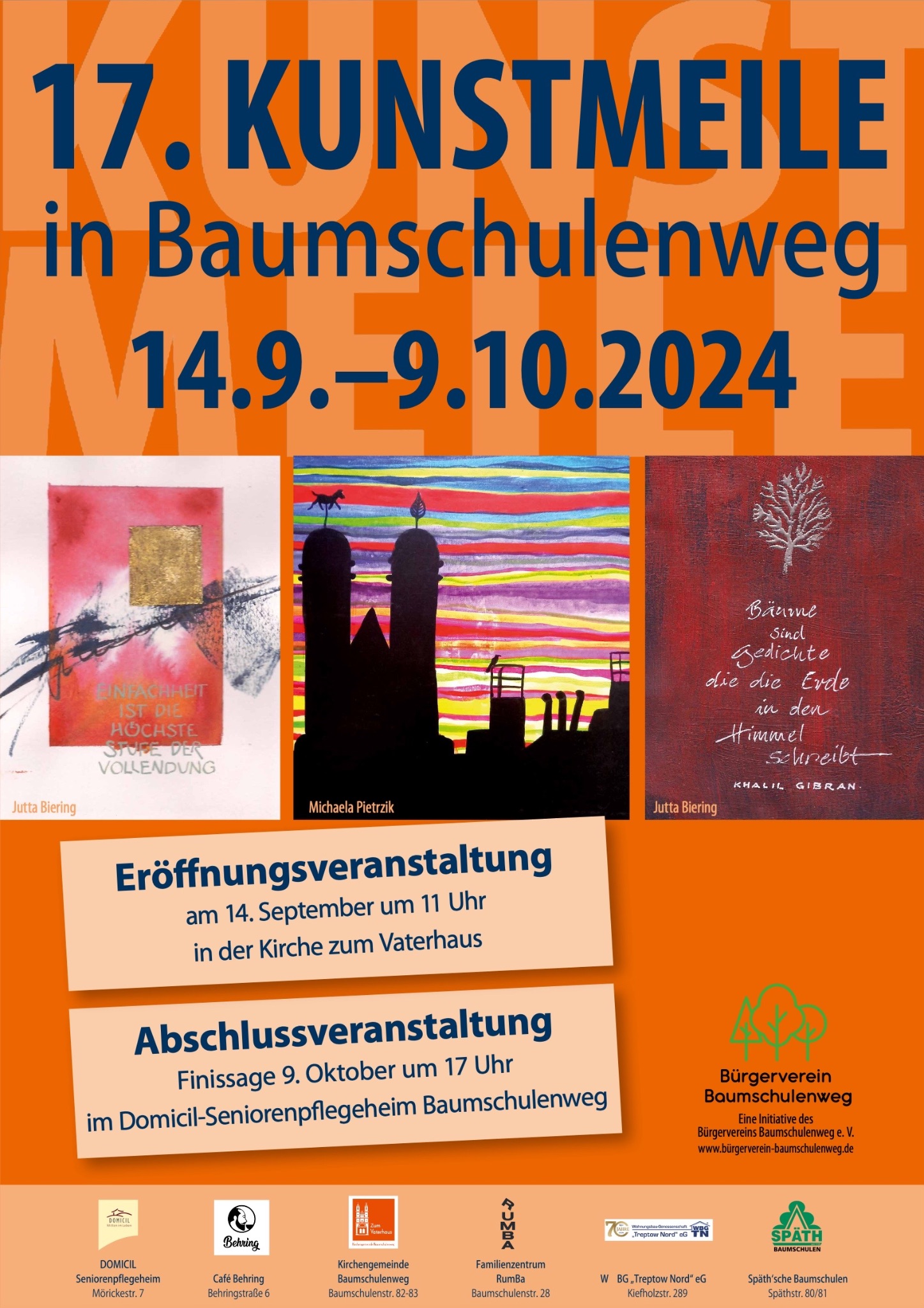 17. Kunstmeile Berlin | Baumschulenweg