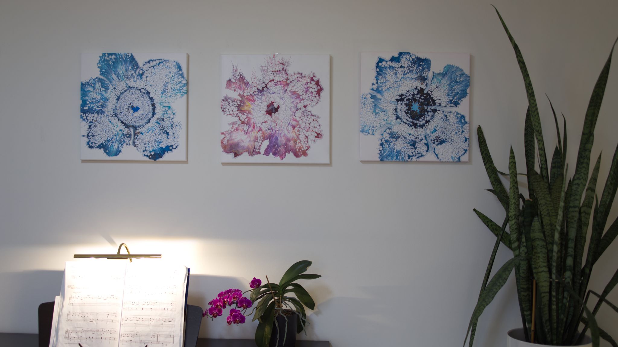 Perlenblumen 3er-Set